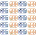 10pcs Rear Camera Lens For Motorola Moto G20 XT2128-1 XT2128-2, For Motorola Moto G20