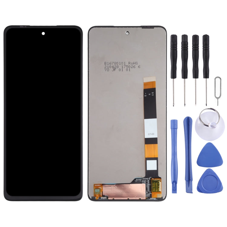 Assemblaggio completo di schermo LCD e digitalizzatore per Motorola Edge (2021), For Motorola Edge (2021)