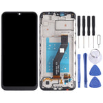 LCD Screen and Digitizer Full Assembly with Frame for Motorola Moto E6S XT2053 XT2053-2, For Motorola Moto E6S