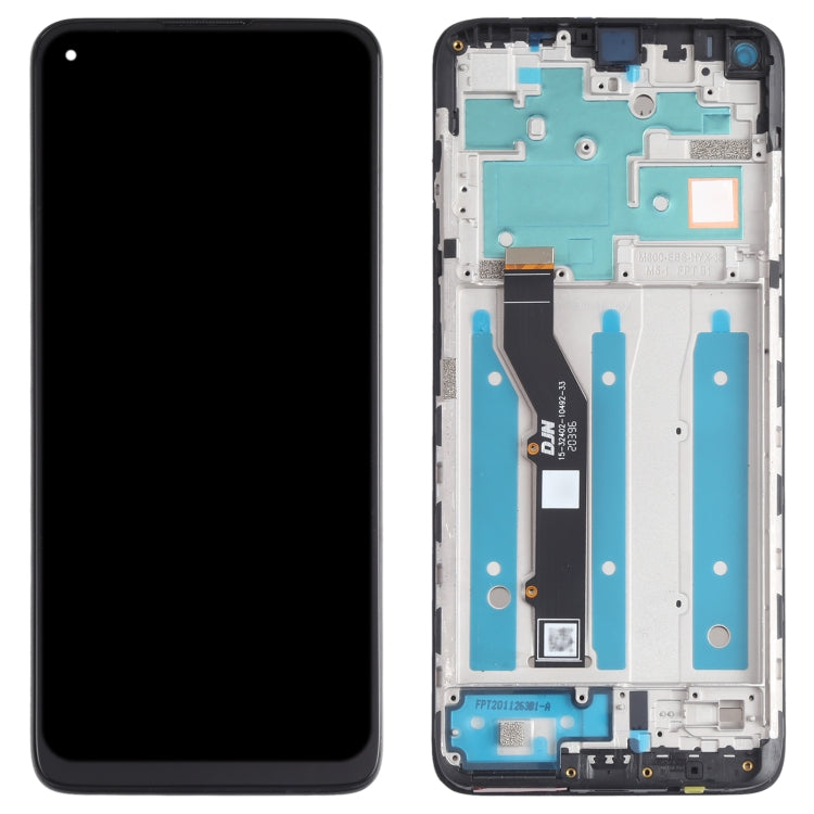 LCD Screen and Digitizer Full Assembly with Frame for Motorola Moto G9 Plus XT2087-1, For Motorola Moto G9 Plus