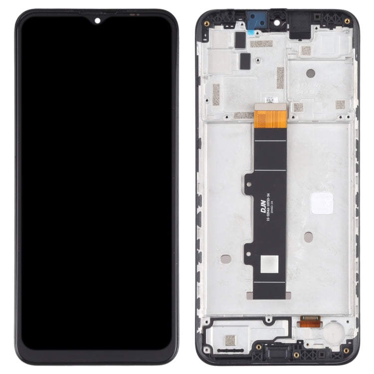 LCD Screen and Digitizer Full Assembly with Frame for Motorola Moto G30 XT2129-1 XT2129-2, For Motorola Moto G30