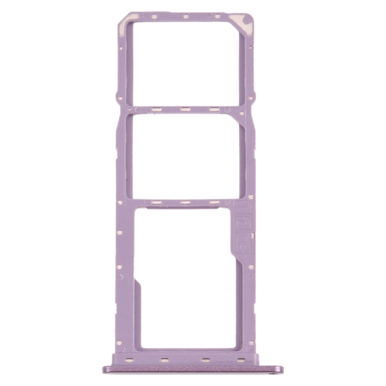 SIM Card Tray + SIM Card Tray + Micro SD Card Tray for Nokia 5.4 TA-1333 TA-1340 TA-1337 TA-1328 TA-1325, For Nokia 5.4, For Nokia 5.4 (Purple)