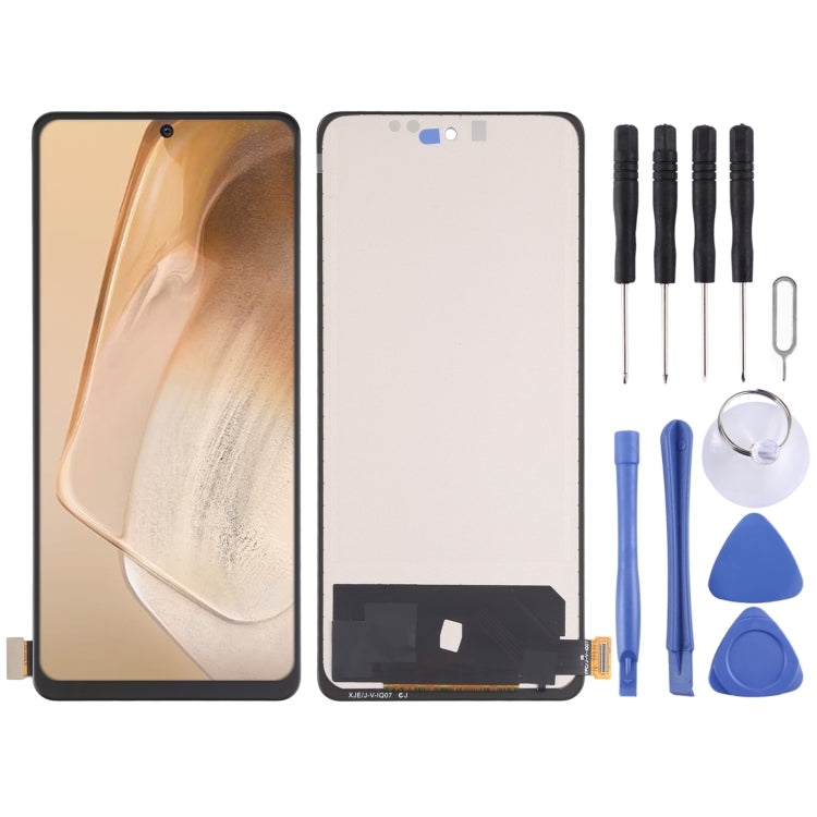 Schermo LCD in materiale TFT e digitalizzatore assemblaggio completo (non supporta l'identificazione delle impronte digitali) per vivo iQOO 7 (India) / iQOO Neo5 V2055A, For vivo iQOO 7 (India) / iQOO Neo5