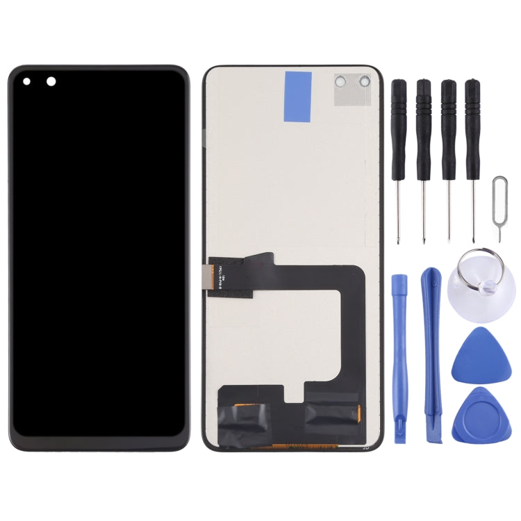 TFT Material LCD Screen and Digitizer Full Assembly (Not Support Fingerprint Identification) for Huawei P40, For Huawei P40 (TFT)