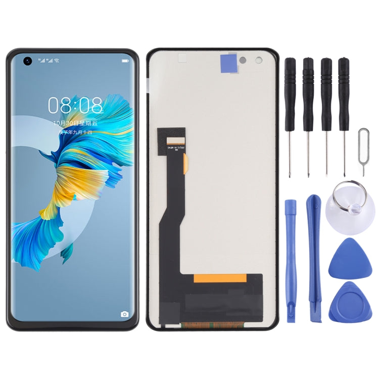 Schermo LCD in materiale TFT e digitalizzatore assemblaggio completo (non supporta l'identificazione delle impronte digitali) per Huawei Mate 40, For Huawei Mate 40 (TFT)