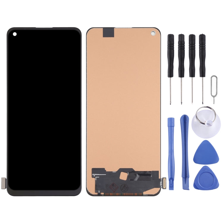 Schermo LCD in materiale TFT e digitalizzatore assemblaggio completo (non supporta l'identificazione delle impronte digitali) per OPPO F19 / F19 Pro / F19 Pro+ 5G CPH2219 CHP2219 CPH2285 CPH2213, For OPPO F19 / F19 Pro  (TFT)