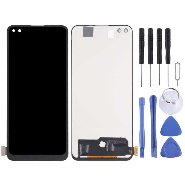 Schermo LCD in materiale TFT e digitalizzatore assemblaggio completo (non supporta l'identificazione delle impronte digitali) per OPPO Reno4 4G / Reno4 F / Reno4 Lite / A93 4G / F17 Pro, For OPPO Reno4 4G / Reno4 F(TFT)