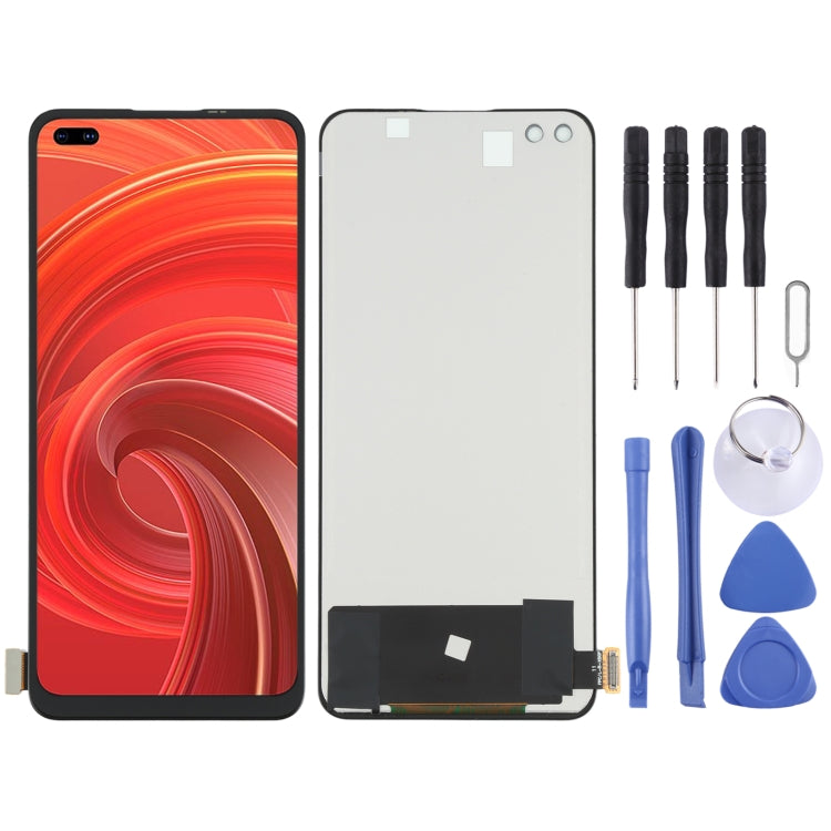 Schermo LCD in materiale TFT e digitalizzatore assemblaggio completo (non supporta l'identificazione delle impronte digitali) per OPPO Realme X50 Pro 5G / OnePlus Nord RMX2075 RMX2071 RMX2076, For OPPO Realme X50 Pro 5G(TFT)