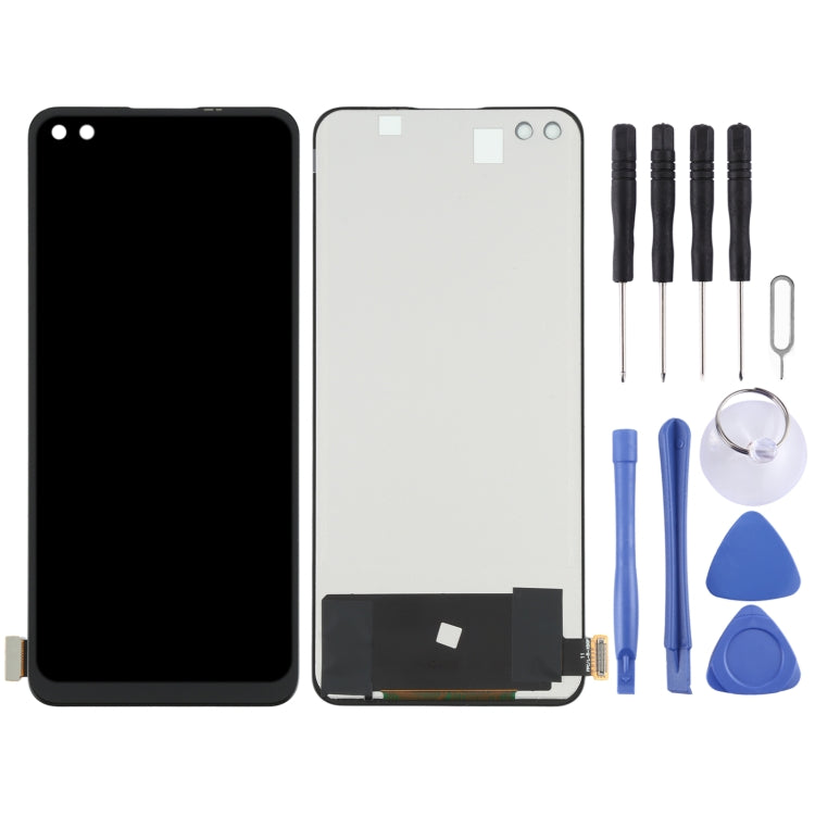 TFT Material LCD Screen and Digitizer Full Assembly (Not Support Fingerprint Identification) for OPPO Realme X50 Pro 5G / OnePlus Nord RMX2075 RMX2071 RMX2076, For OPPO Realme X50 Pro 5G(TFT)