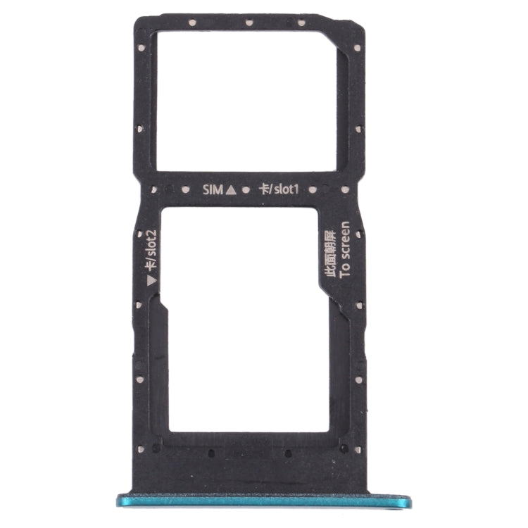 SIM Card Tray + SIM Card Tray/Micro SD Card Tray for Huawei Enjoy 20 5G, For Huawei Enjoy 20 5G