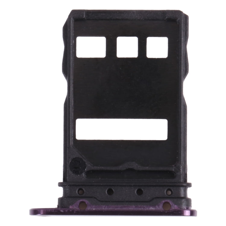 Vassoio scheda SIM + vassoio scheda NM per Huawei Mate 30E Pro 5G, For Huawei Mate 30E Pro 5G, For Huawei Mate 30E Pro 5G(Dark Purple)