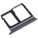 Nano SIM Card Tray + Nano SIM Card Tray/Micro SD Card Tray for LG Wing 5G LMF100N, LM-F100N, LM-F100V, LM-F100, For LG Wing 5G