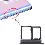 Nano SIM Card Tray + Nano SIM Card Tray/Micro SD Card Tray for LG Wing 5G LMF100N, LM-F100N, LM-F100V, LM-F100, For LG Wing 5G