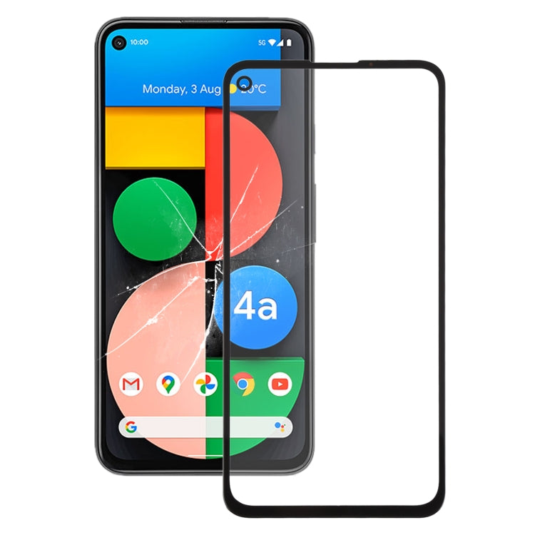 Lente in vetro esterno dello schermo anteriore per Google Pixel 4a 5G, For Google Pixel 4a 5G