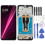 LCD Screen For T-Mobile Revvl 6 Digitizer Full Assembly With Frame, For T-Mobile Revvl 6(with Frame)