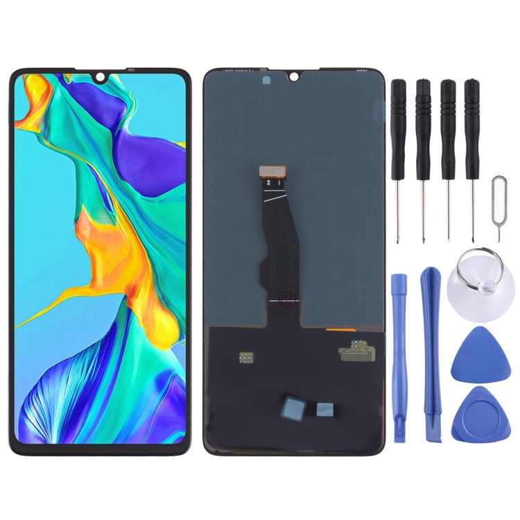 Schermo LCD in materiale OLED e digitalizzatore assemblaggio completo per Huawei P30, For Huawei P30 (OLED)