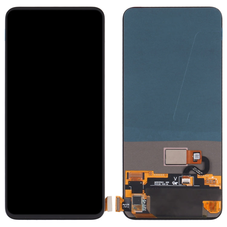 OLED Material LCD Screen and Digitizer Full Assembly for Honor Magic 2, For Honor Magic 2(OLED)