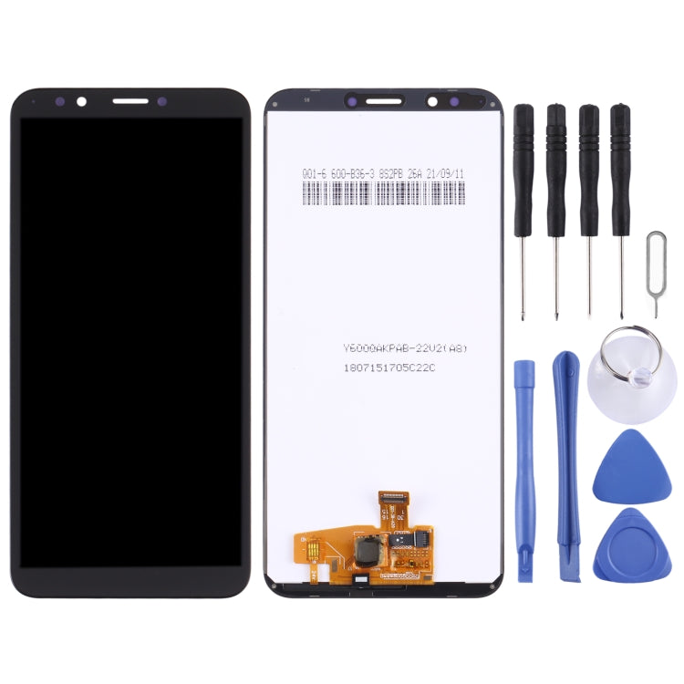 LCD Screen and Digitizer Full Assembly for Huawei Y7 Pro 2018, For Huawei Y7 Pro 2018