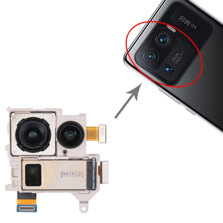 Rear camera for Xiaomi Mi 11 Ultra, For Xiaomi Mi 11 Ultra