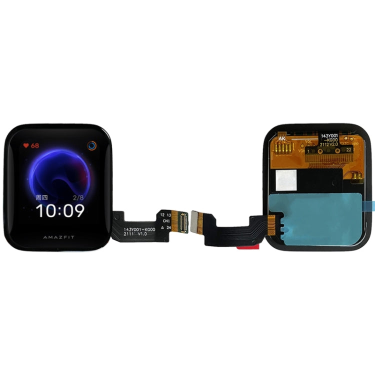 LCD Screen and Digitizer Full Assembly for Huami Amazfit Pop Pro A2009, For Huami Amazfit Pop Pro