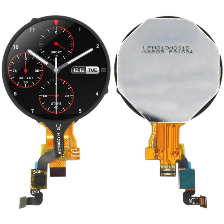 Schermo LCD e digitalizzatore assemblaggio completo per Huami Amazfit Pace A1602 A1612, For Huami Amazfit Pace