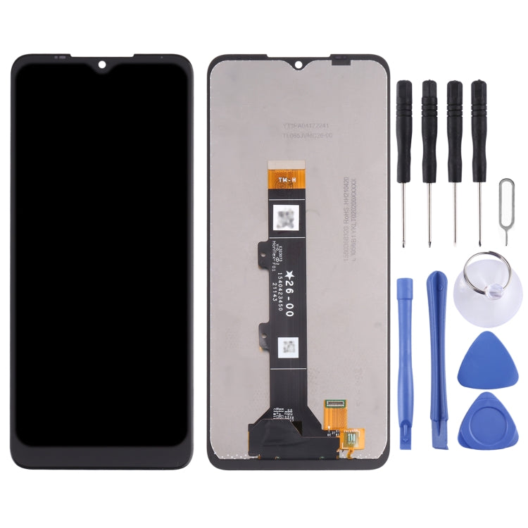 LCD Screen and Digitizer Full Assembly for Motorola G Pure, For Motorola G Pure