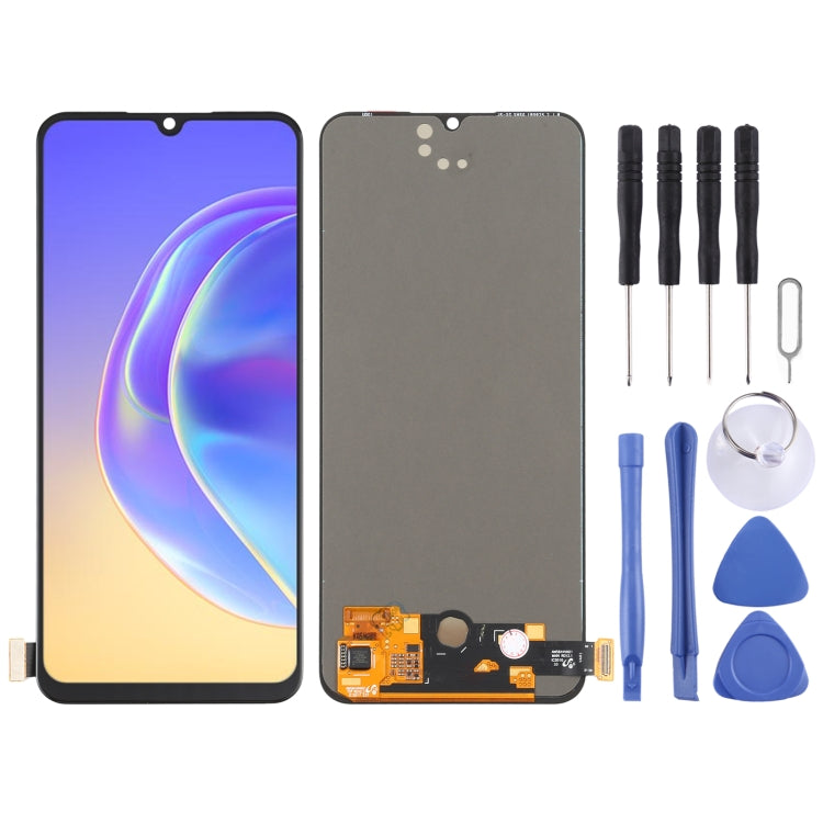 Schermo LCD e digitalizzatore in materiale AMOLED originale assemblaggio completo per Vivo V21e 4G / Y73 V2061, V2059, For Vivo V21e 4G / Y73