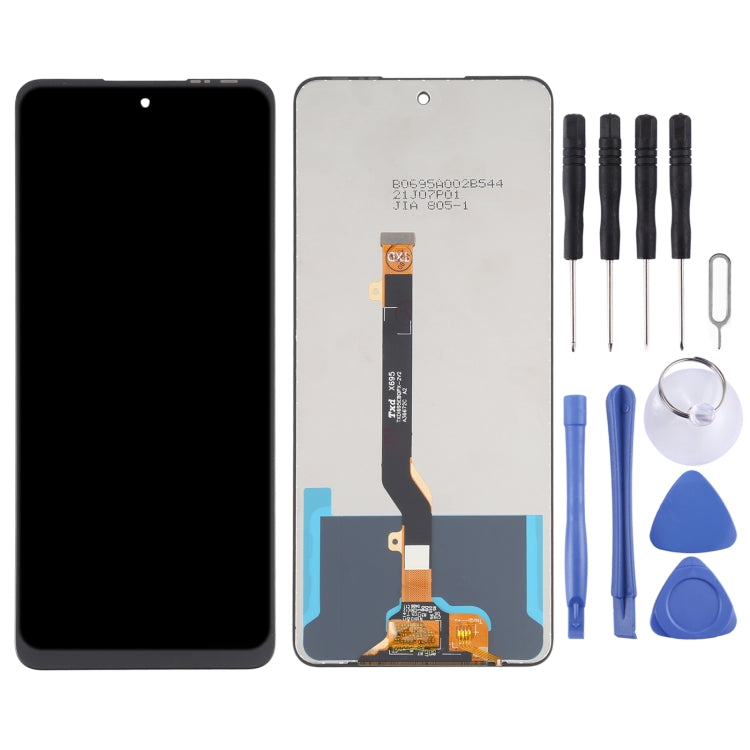 LCD Screen and Digitizer Full Assembly for Tecno Camon 17P CG7, For Tecno Camon 17P