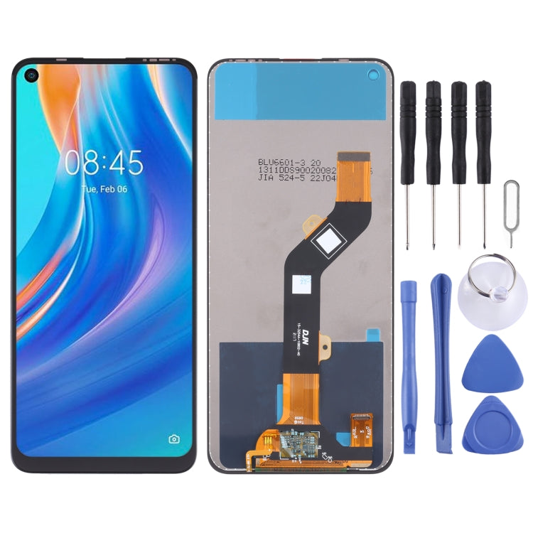 LCD Screen and Digitizer Full Assembly for Tecno Spark 7 Pro, For Tecno Spark 7 Pro