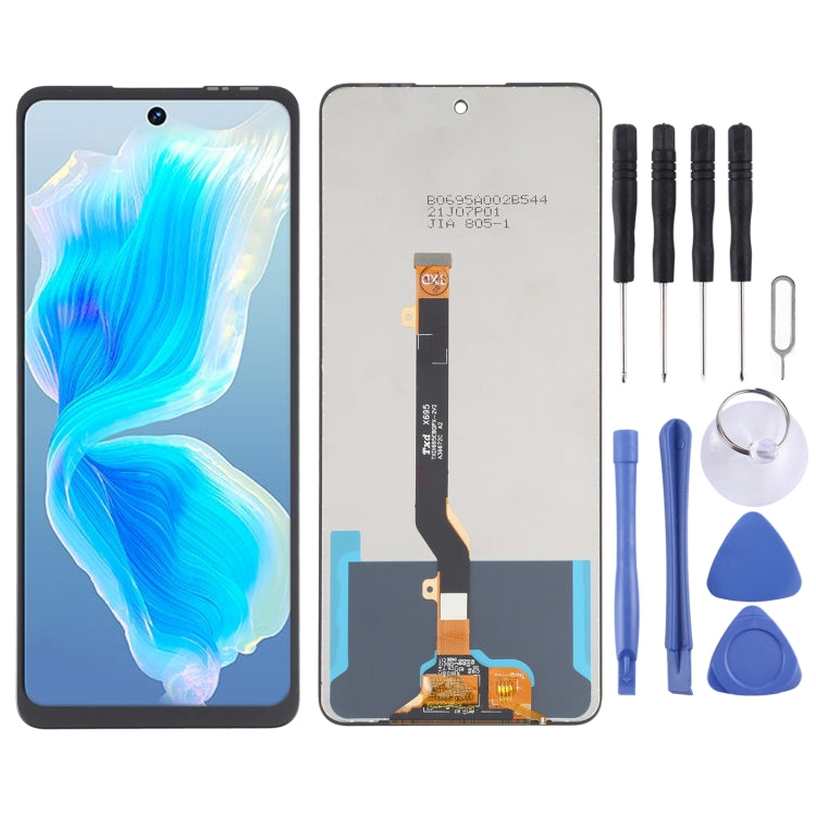 LCD Screen and Digitizer Full Assembly for Tecno Camon 18 CH6, For Tecno Camon 18