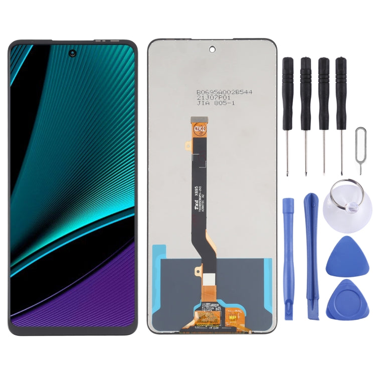 Schermo LCD e digitalizzatore assemblaggio completo per Infinix Note 11 Pro X697, For Infinix Note 11 Pro