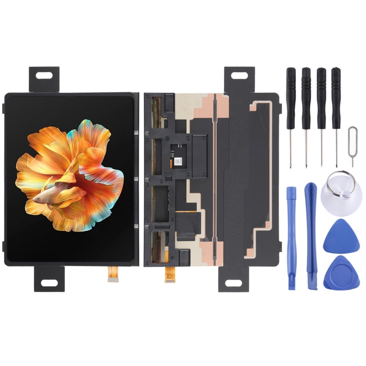 Original AMOLED Foldable LCD Main Screen and Digitizer Full Assembly for Xiaomi Mi Mix Fold, For Xiaomi Mi Mix Fold (Main Screen)