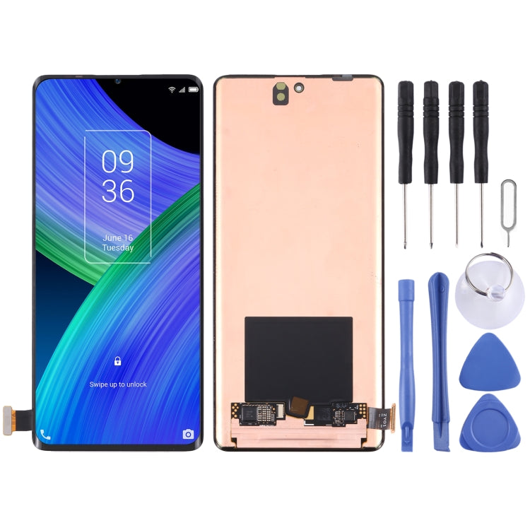 Original LTPO AMOLED LCD Screen and Digitizer Full Assembly for Vivo X70 Pro+, For Vivo X70 Pro+ (Original)