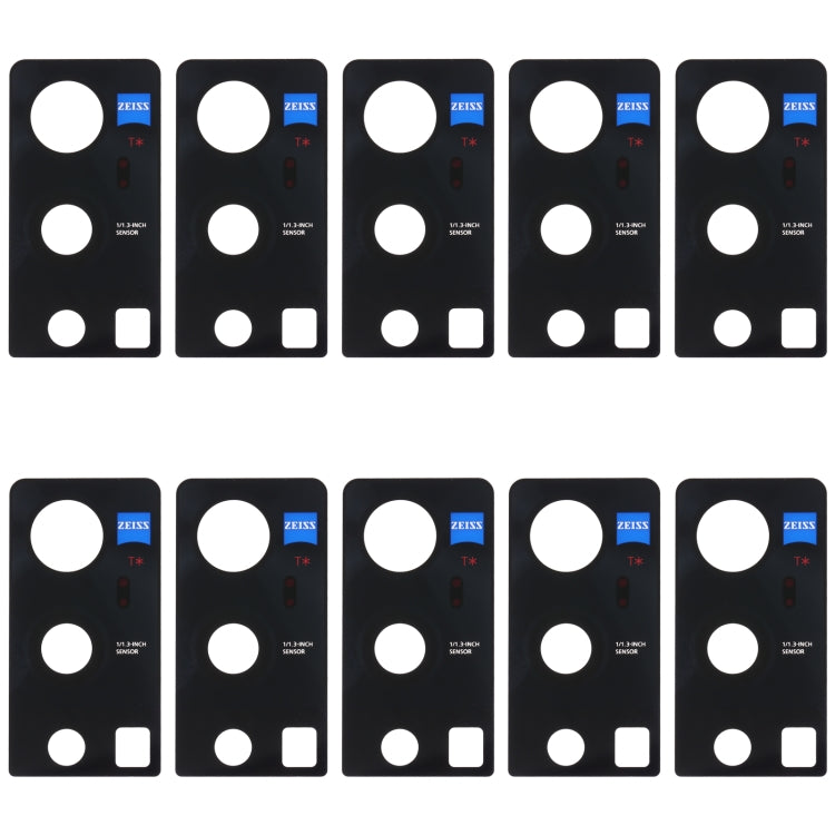 For Vivo X60 Pro+ V2056A 10pcs Rear Camera Lens, For Vivo X60 Pro+