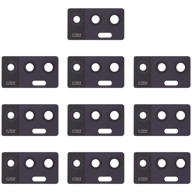 For Vivo S10e 10pcs Rear Camera Lens, For Vivo S10e
