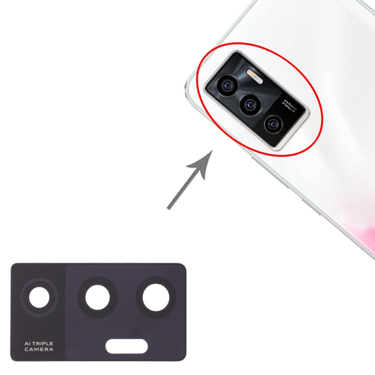 For Vivo S10e 10pcs Rear Camera Lens, For Vivo S10e