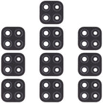 10pcs Rear Camera Lens For Xiaomi Redmi 9C / Redmi 9 (India) / Redmi 9C NFC / Poco C3, For Xiaomi Redmi 9C / Redmi 9 (India) / Redmi 9C NFC / Poco C3
