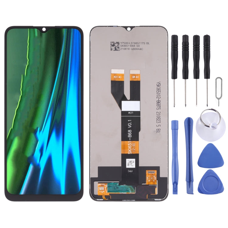 LCD Screen and Digitizer Full Assembly for OPPO Realme Narzo 50i, For Realme Narzo 50i