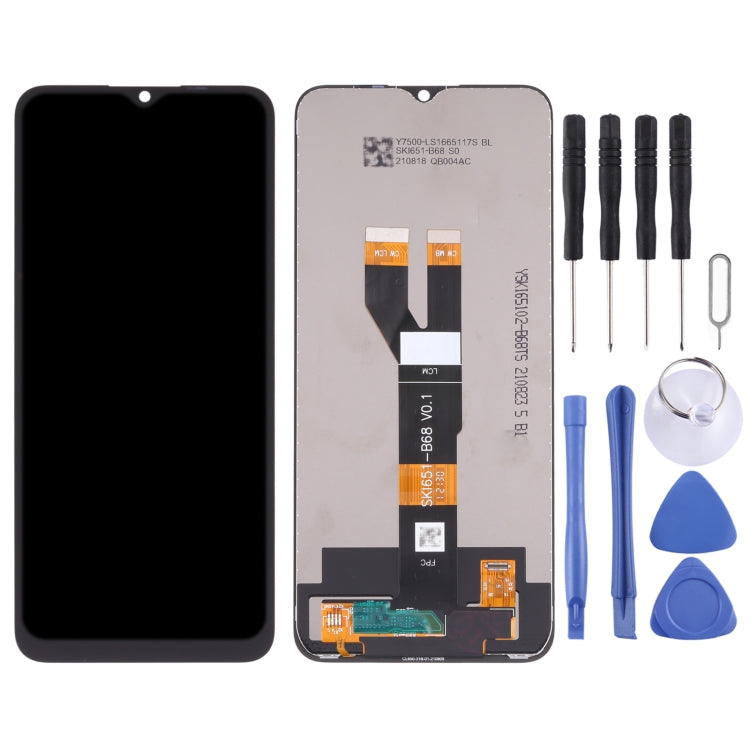 LCD Screen and Digitizer Full Assembly for OPPO Realme Narzo 50i, For Realme Narzo 50i