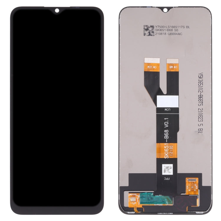 LCD Screen and Digitizer Full Assembly for OPPO Realme Narzo 50i, For Realme Narzo 50i