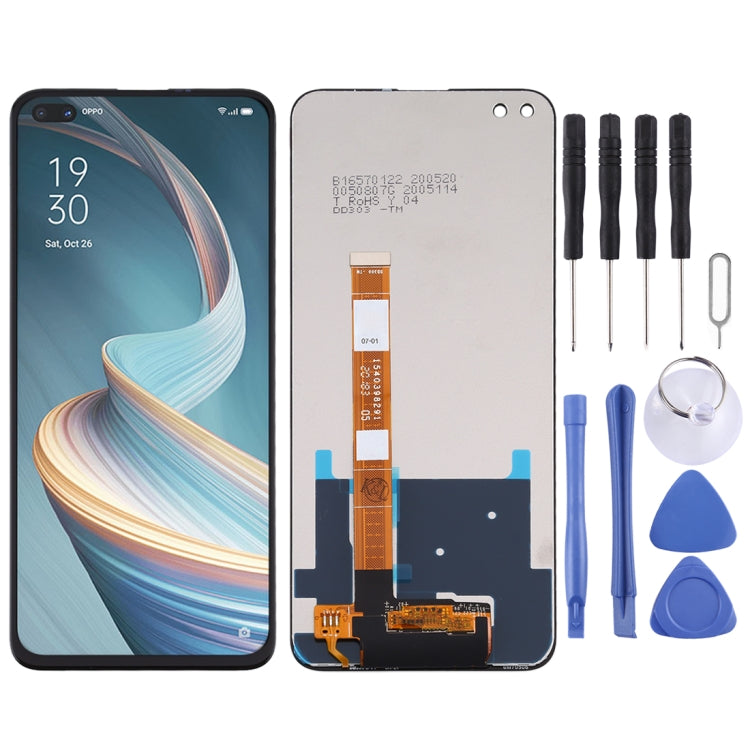 LCD Screen and Digitizer Full Assembly for OPPO Reno4 Z 5G CPH2065, For OPPO Reno4 Z 5G