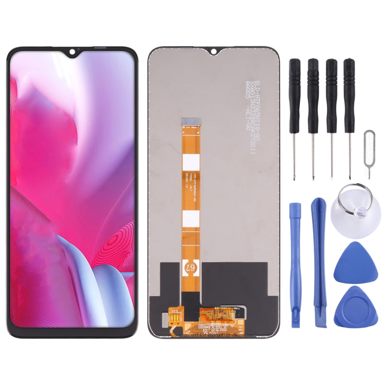 LCD Screen and Digitizer Full Assembly for OPPO Realme Narzo 20A, For Realme Narzo 20A