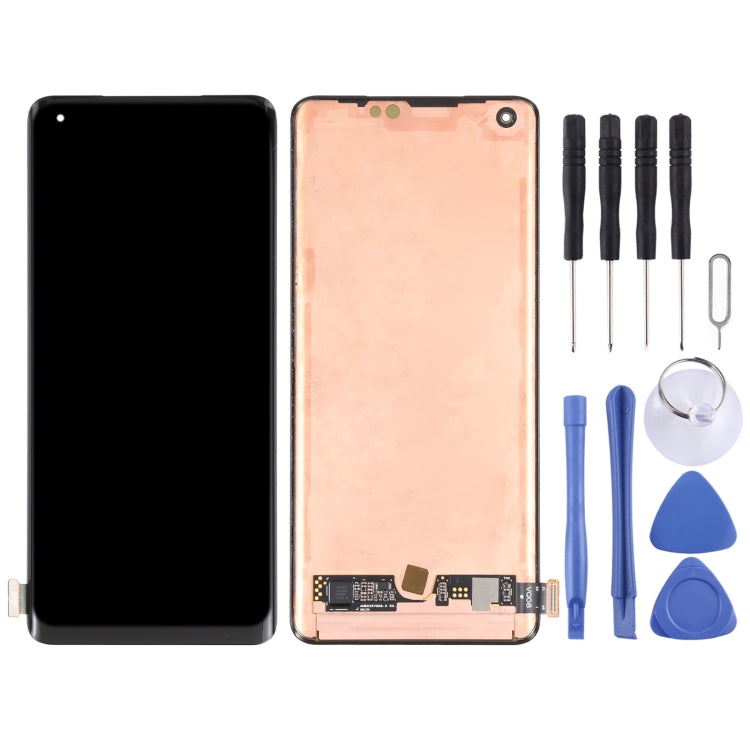 Schermo LCD e digitalizzatore assemblaggio completo per Vivo X50 Pro+ / X50 Pro Plus / iQOO 5 Pro 5G V2025A V2011A, For Vivo X50 Pro+ / X50 Pro Plus (Original)