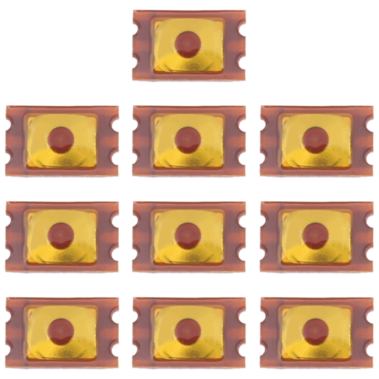 10pcs 3.1 x 2mm Micro SMD Switch Button for Huawei / vivo / OPPO, 3.1 x 2MM