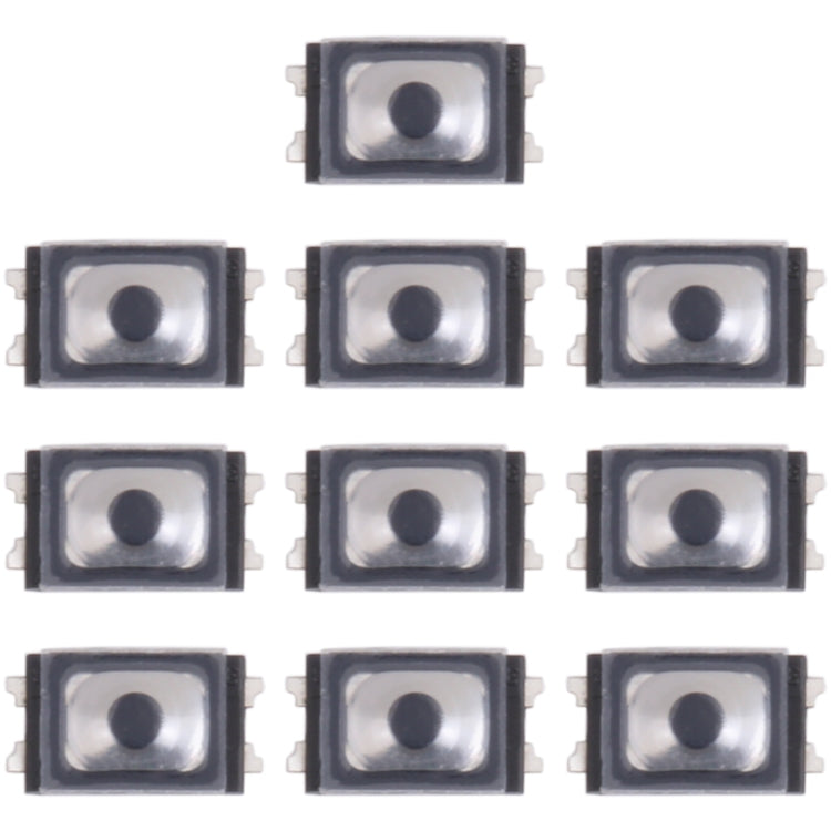 10pcs 2.5 x 2mm Micro SMD Switch Button for Huawei / vivo / OPPO / Xiaomi, 2.5 x 2MM