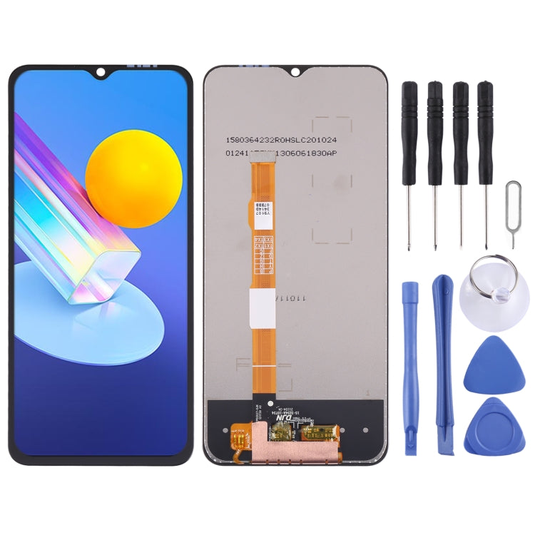 Schermo LCD e digitalizzatore assemblaggio completo per Vivo Y72 5G V2041 V2060, For Vivo Y72 5G