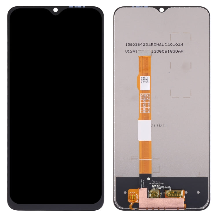 LCD Screen and Digitizer Full Assembly for Vivo Y72 5G V2041 V2060, For Vivo Y72 5G