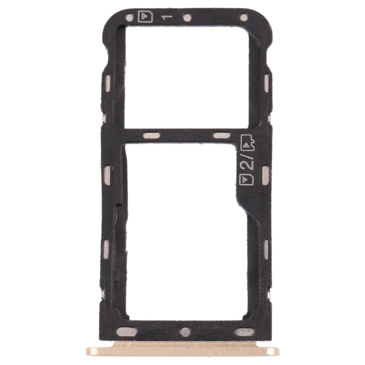 SIM Card Tray + Micro SD Card Tray for ZTE Blade V9, For ZTE Blade V9