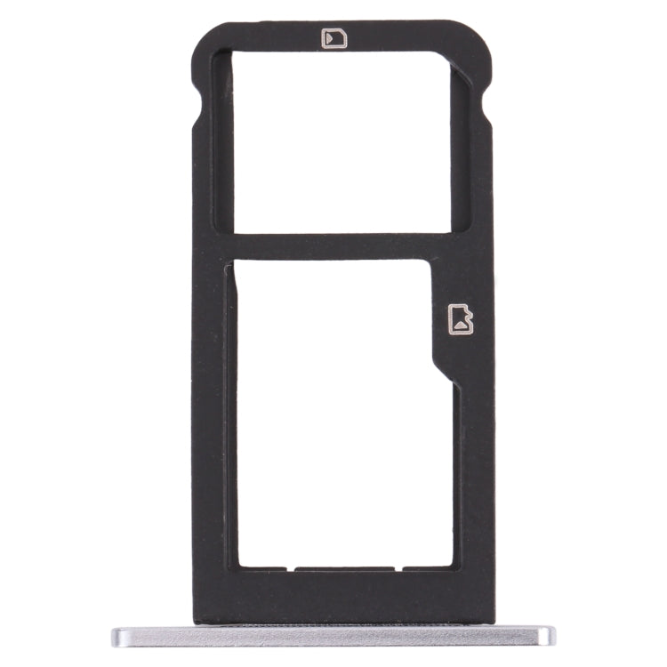 SIM Card Tray + Micro SD Card Tray for ZTE Blade Z Max Z982, For ZTE Blade Z Max