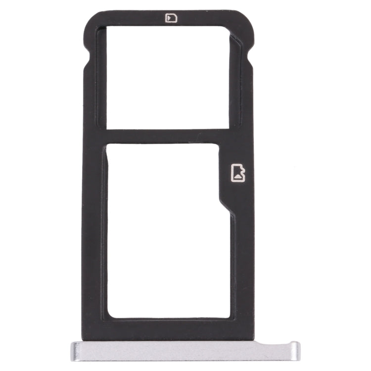 SIM Card Tray + Micro SD Card Tray for ZTE Blade Zmax Pro / Z981, For ZTE Blade Zmax Pro